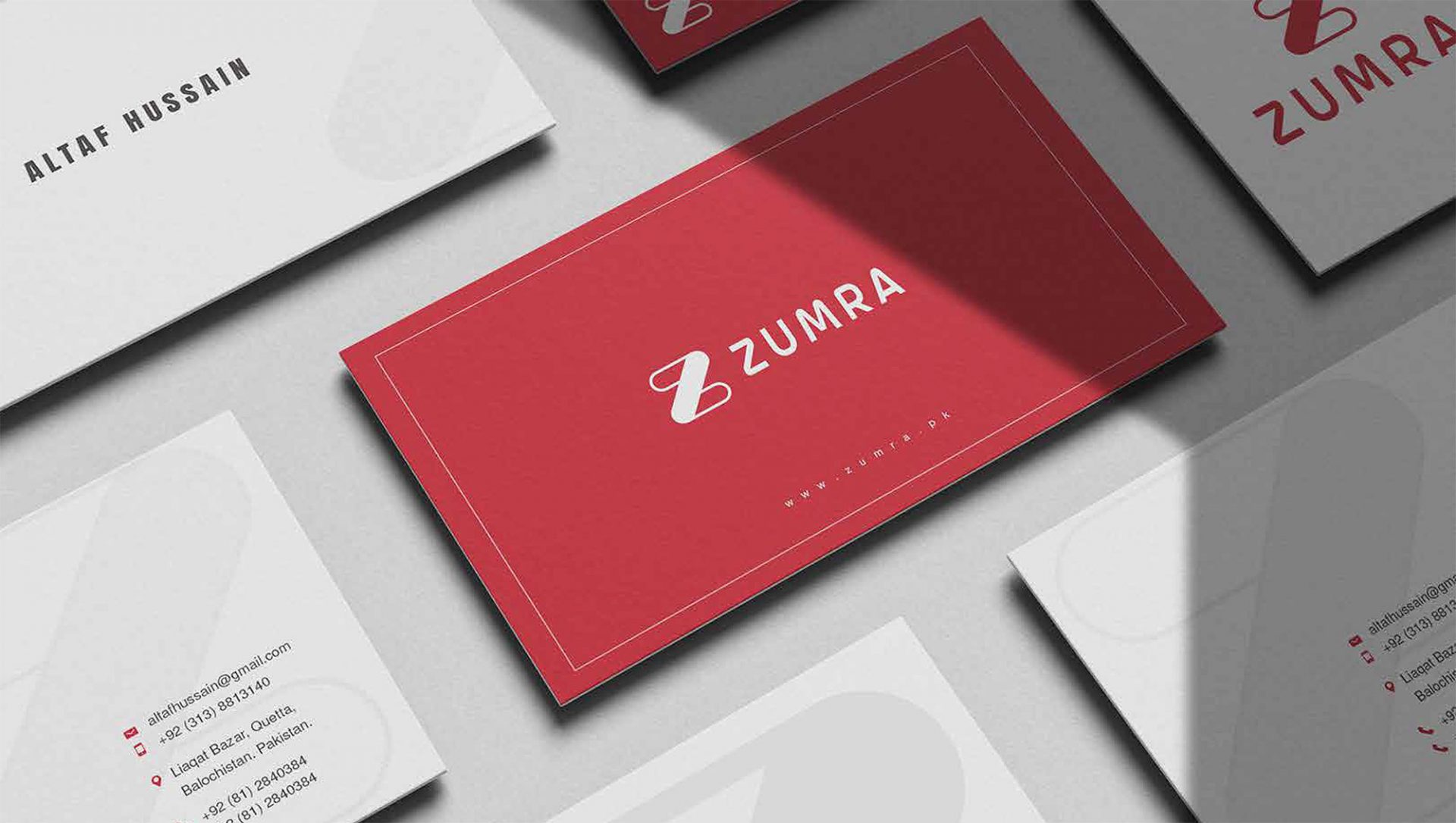 Zumra – Complete the Look! Branding Mockup