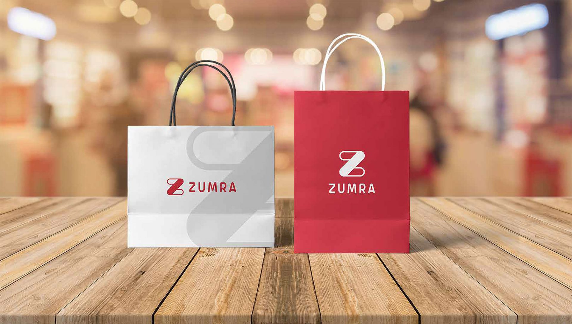 Zumra – Complete the Look! Branding Mockup