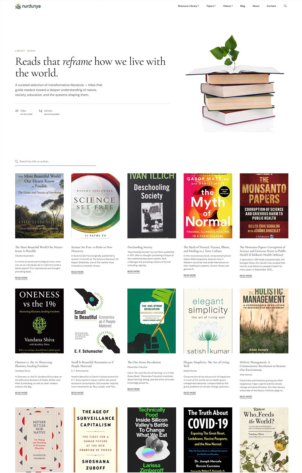 Nurdunya Website Mockup