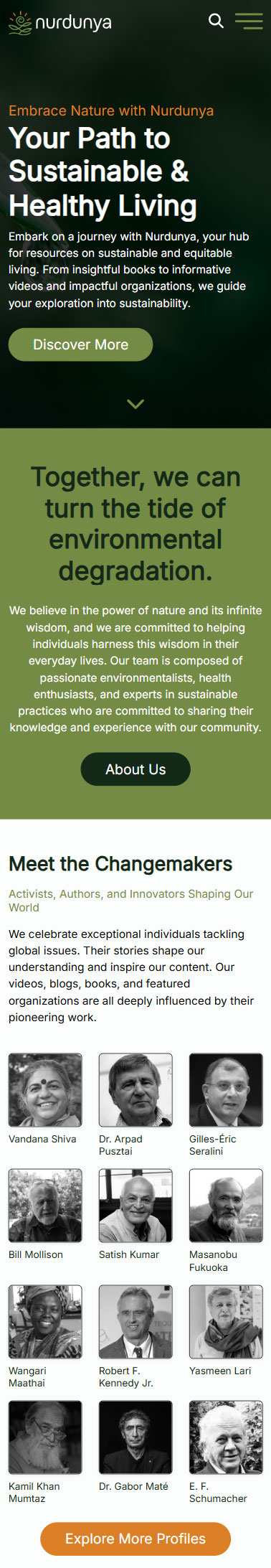 Nurdunya Mobile Mockup