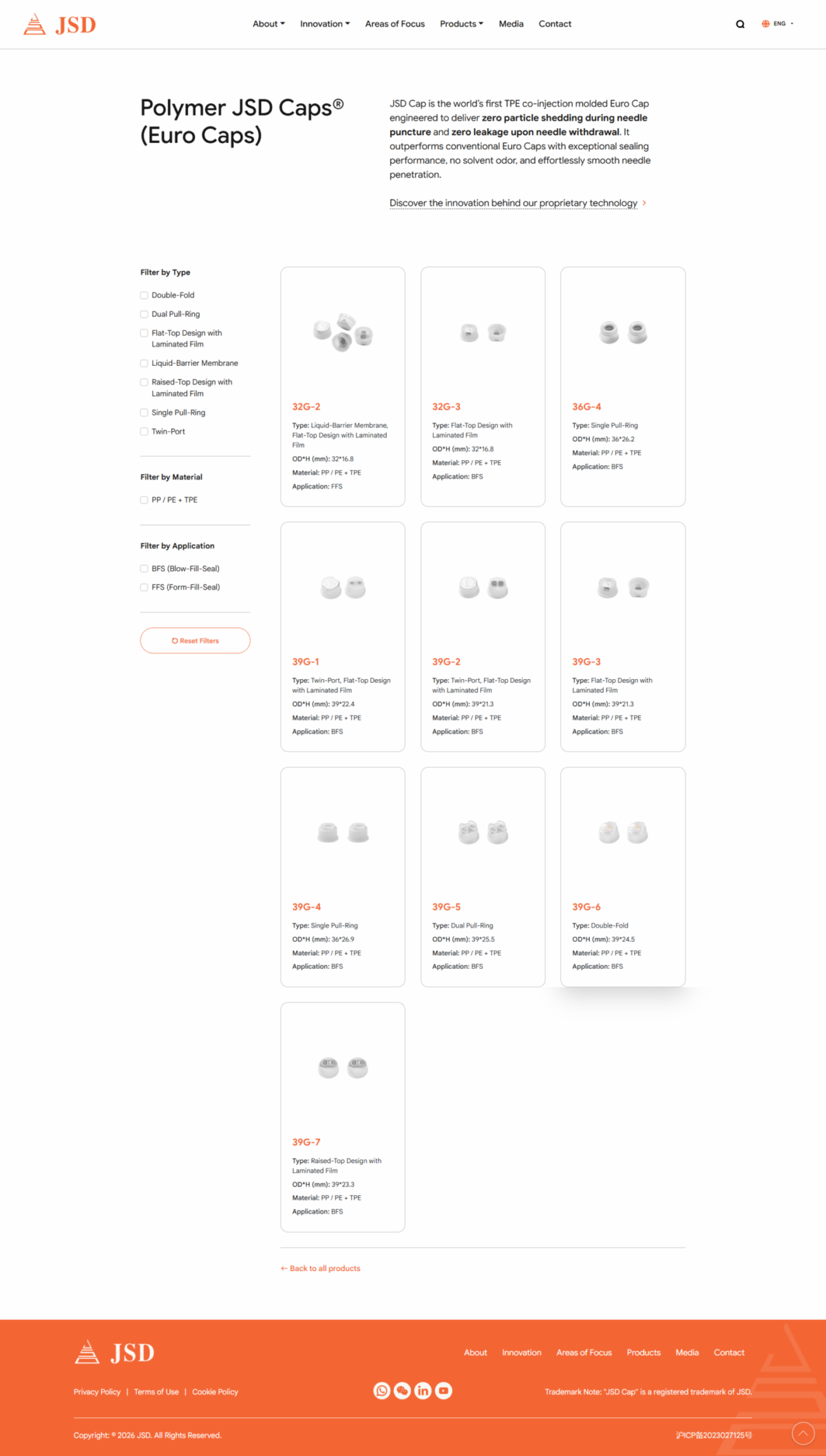 JSD Pharma Group Website Mockup